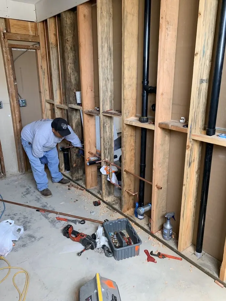 Commercial rough-in plumbing for Water Heater Replacement in Hickory Hill